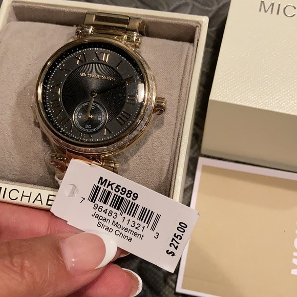 NWT Michael kors gold MK5989 watch - Picture 5 of 7